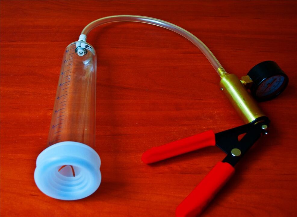 pompa vakum untuk pembesaran penis