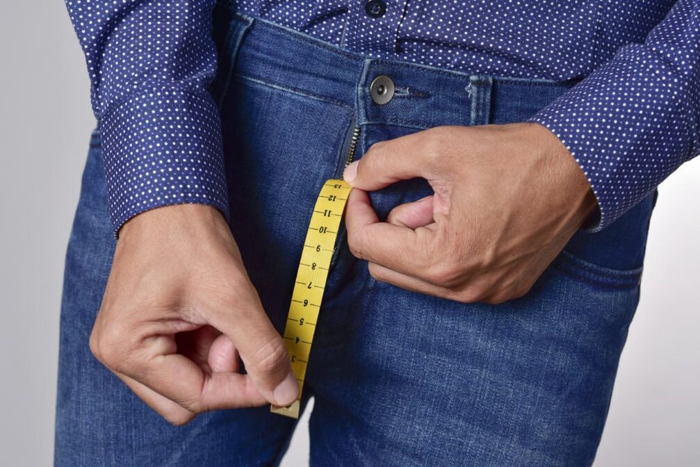 mengukur ukuran penis setelah pembesaran